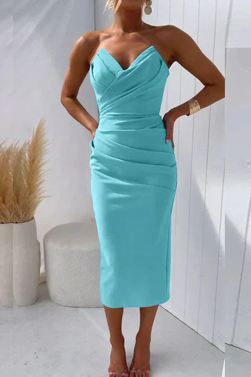 Nura™ | Backless Midi Dress