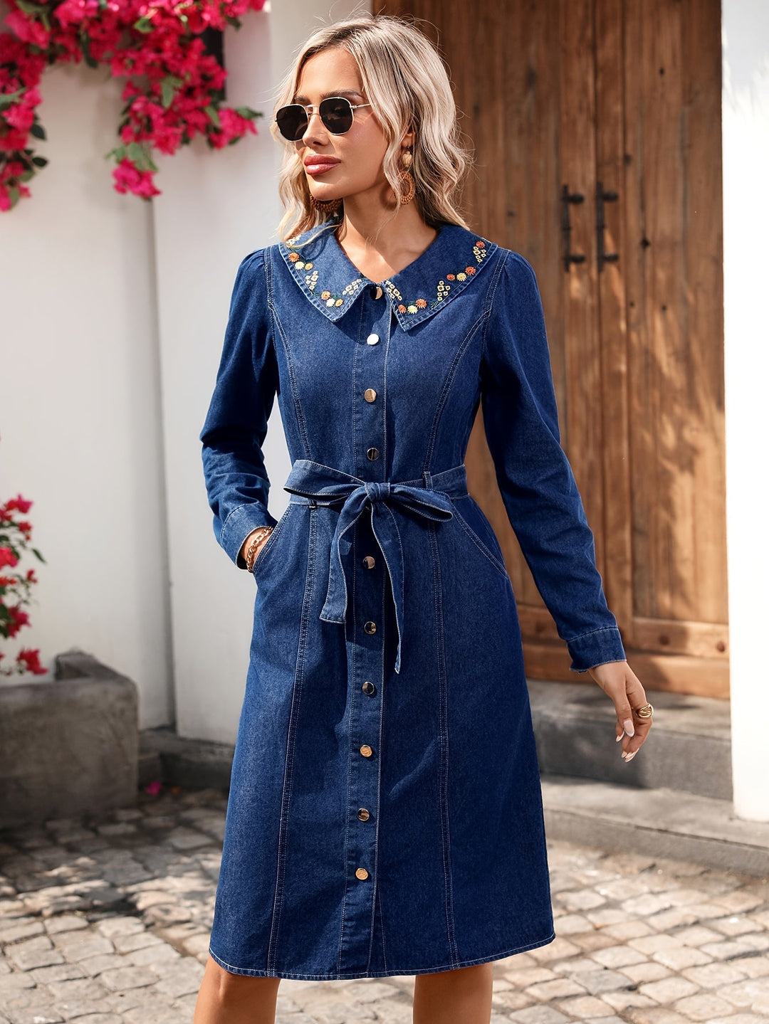Isla | Casual Washed Denim Dress