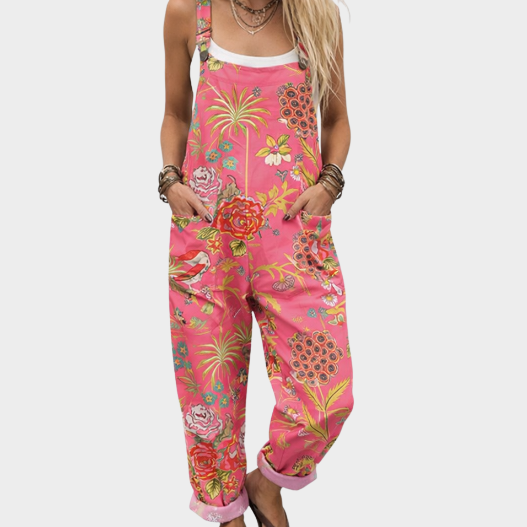 Anna | Relaxed Printed Jumpsuit