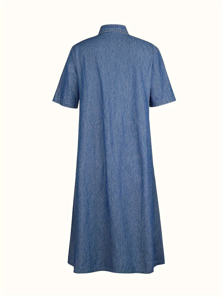 Esme | Light Wash Denim Dress