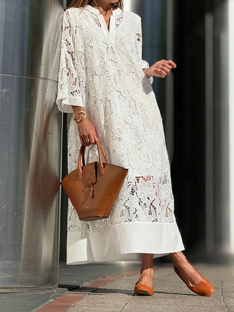 Audrey™ | Comfy Lace Dress