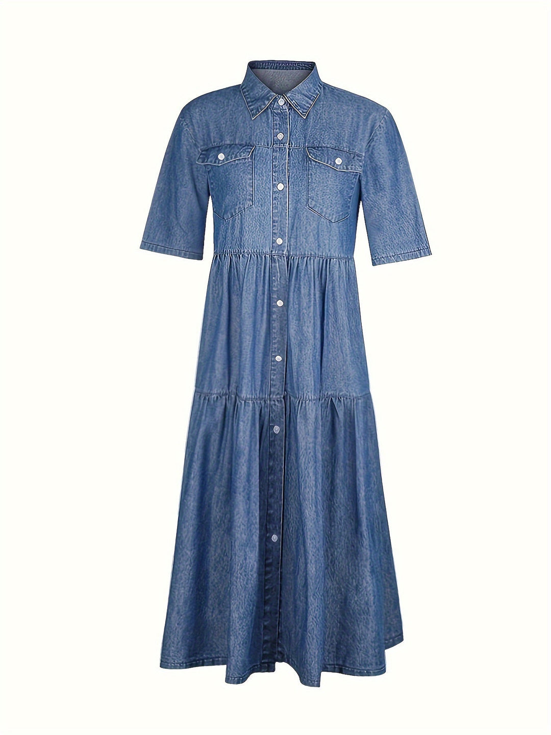 Esme | Light Wash Denim Dress