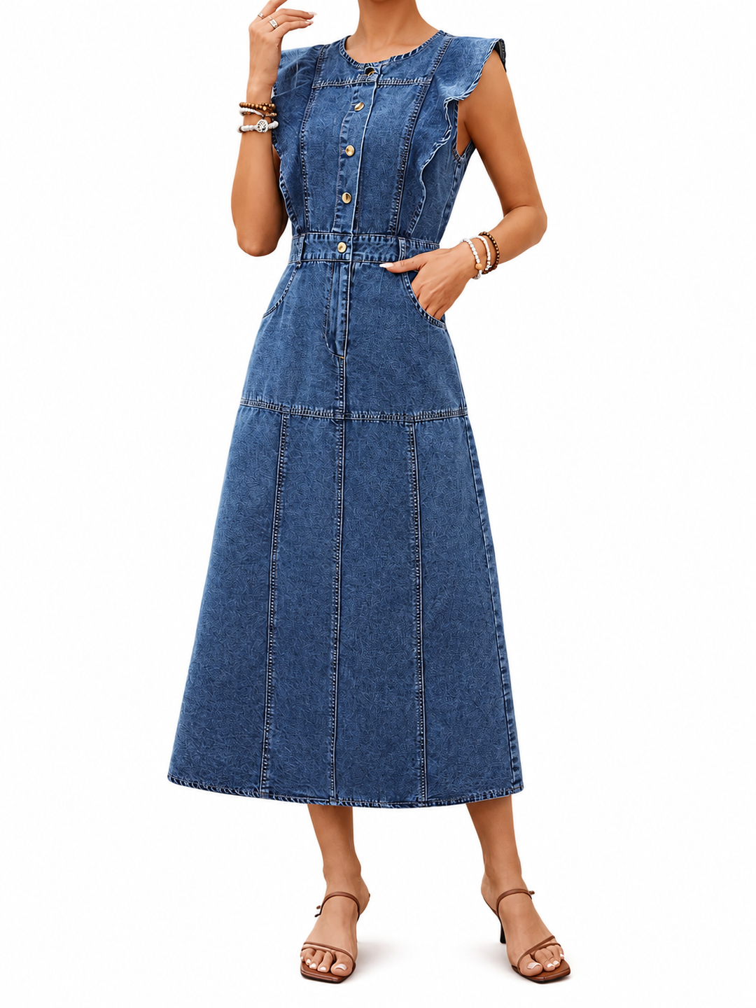 Luna | Everyday Denim Dress