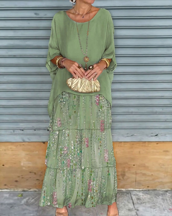 Alyssa™ | Layered Boho Elegance Dress
