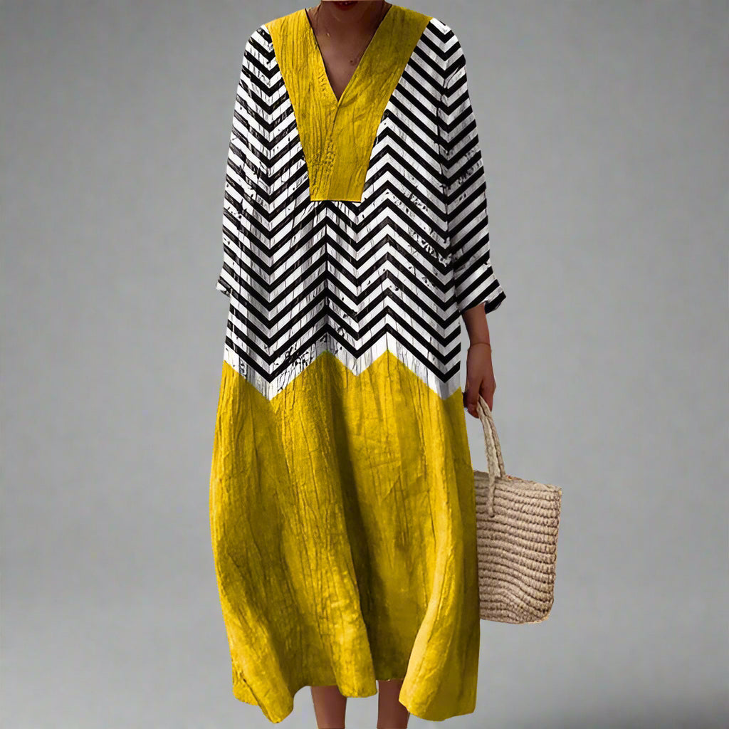 Juliana™ | Elegant Geometric Dress