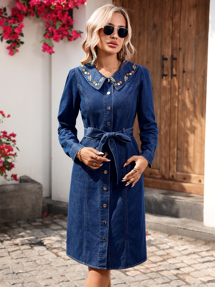 Isla | Casual Washed Denim Dress