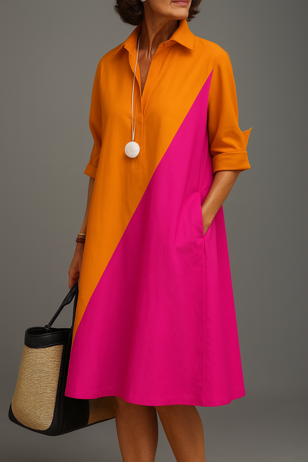 Sabrina | Comfortable Midi Dress