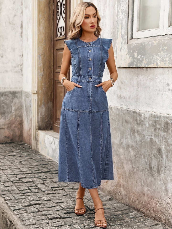 Luna | Everyday Denim Dress