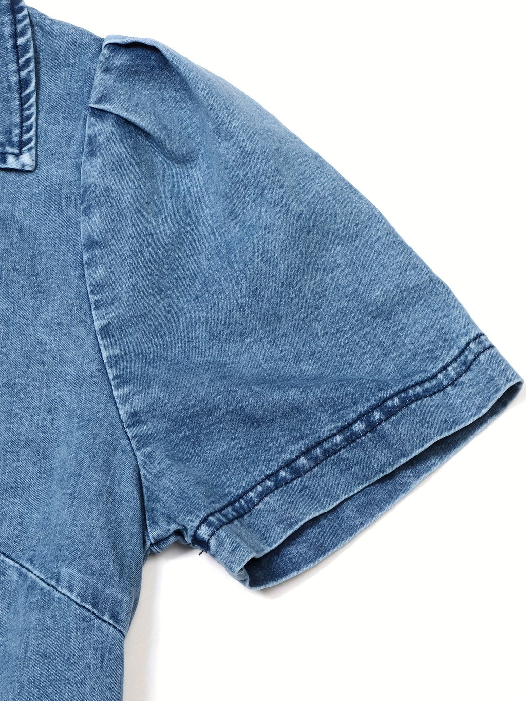 Elena | Vintage Washed Denim Dress