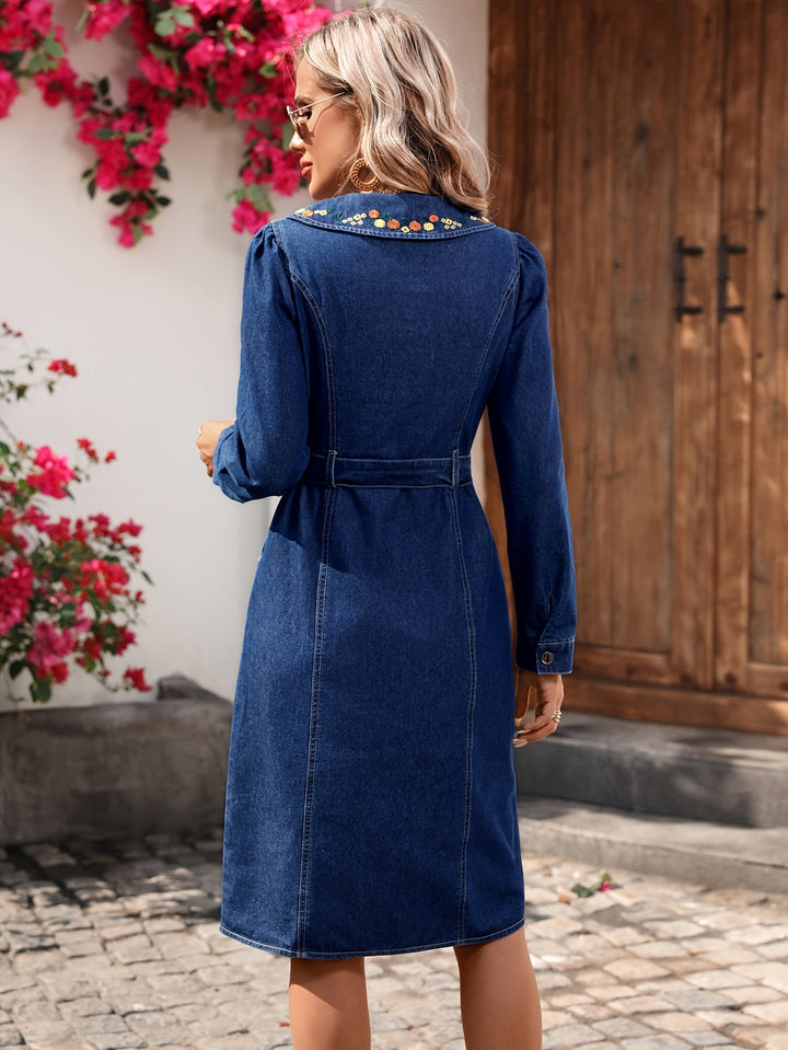 Isla | Casual Washed Denim Dress