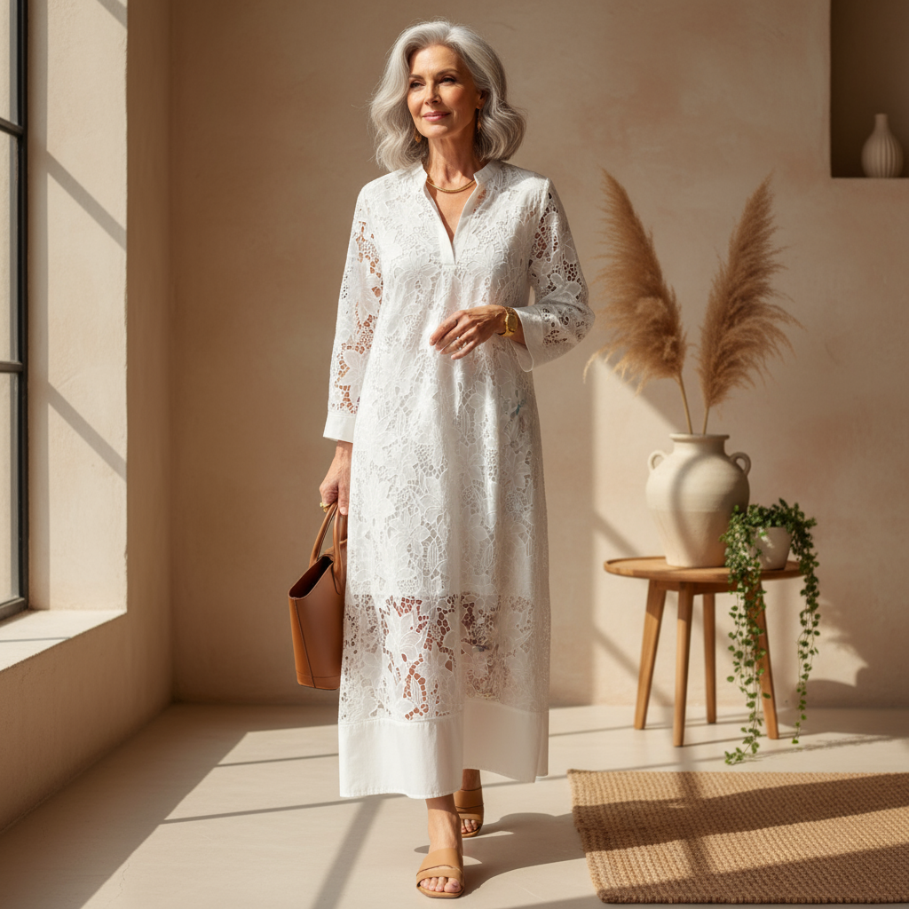 Audrey™ | Comfy Lace Dress