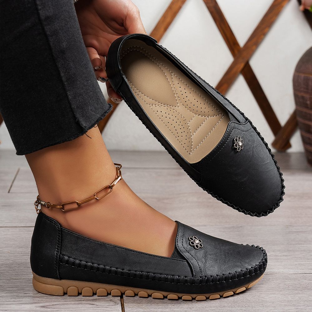 Eleanor™ | Premium Leather Walking Shoes