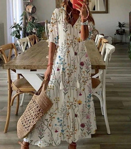 Michaela™ | Boho Tummy Coverage Dress