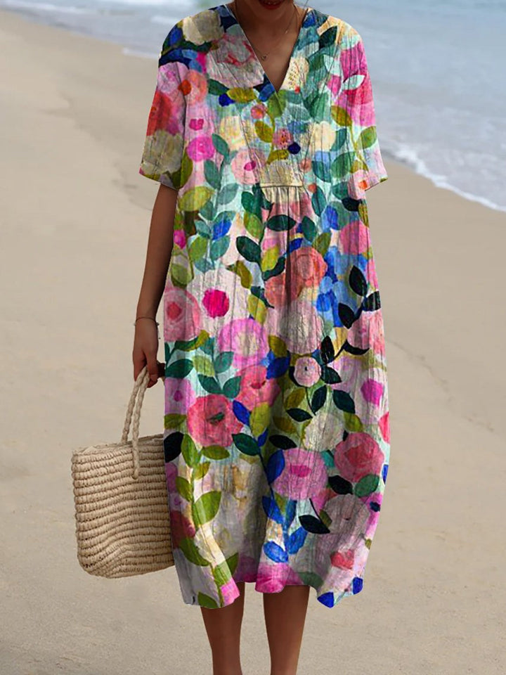 Bente™ | Vintage Flower Dress